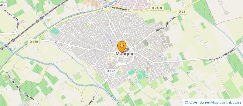 localisation de l'entreprise SCI CUESTAMAT  MAUGUIO