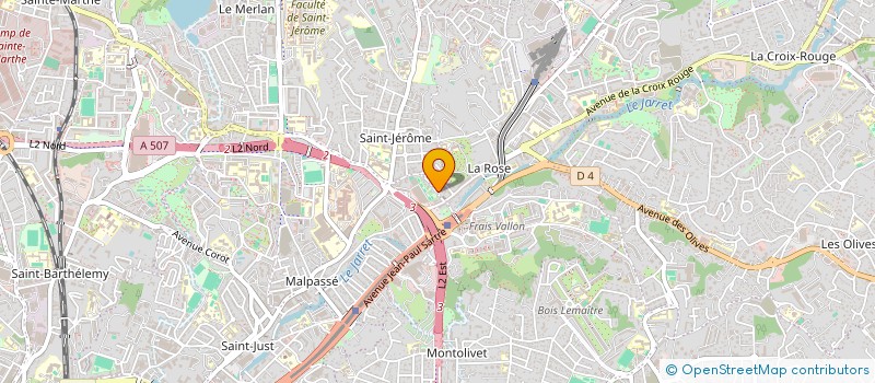 localisation de l'entreprise SCI CUGINI à MARSEILLE