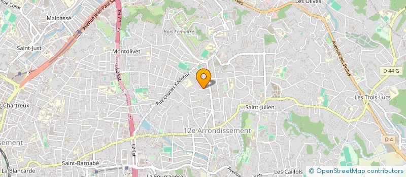 localisation de l'entreprise SCI CUGNO à MARSEILLE