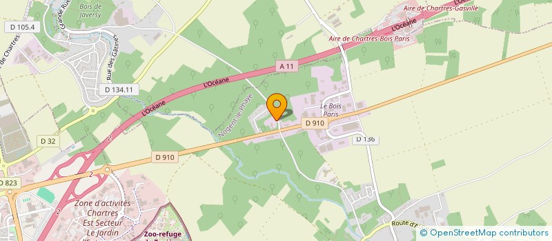 localisation de l'entreprise SCI CUGNOT à NOGENT-LE-PHAYE