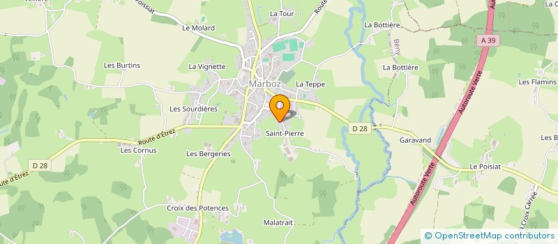 localisation de l'entreprise SCI CUISEAUX  MARBOZ