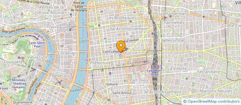 localisation de l'entreprise SCI CUISINE DU SUD  LYON