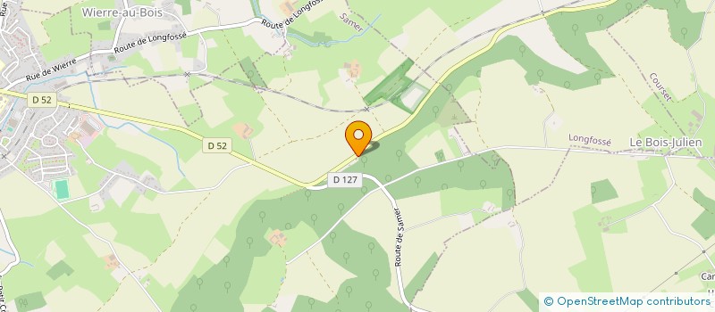 localisation de l'entreprise SCI CUISINIER  SAMER