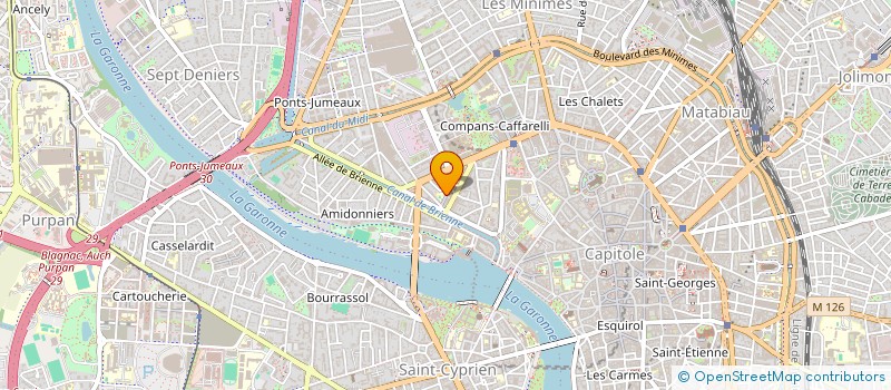 localisation de l'entreprise SCI CUJETTE à TOULOUSE