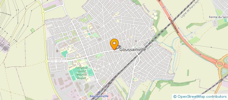 localisation de l'entreprise SCI CUKUR à GOUSSAINVILLE