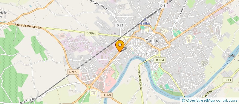 localisation de l'entreprise SCI CULOT à GAILLAC