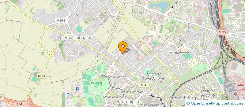 localisation de l'entreprise SCI CULTOR UBERUM  WINTZENHEIM-KOCHERSBERG