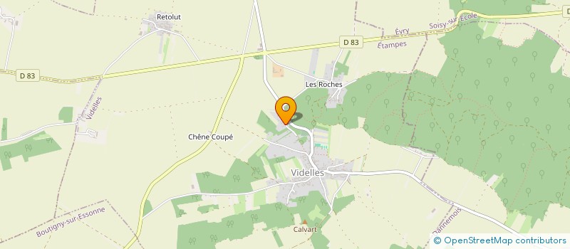 localisation de l'entreprise SCI CULURGIONES  VIDELLES