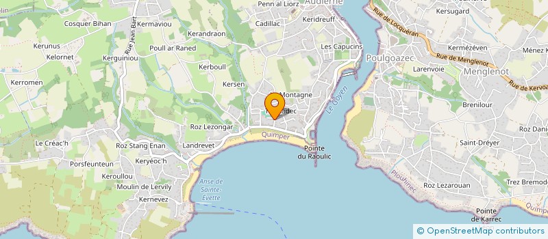 localisation de l'entreprise SCI CUNY  AUDIERNE