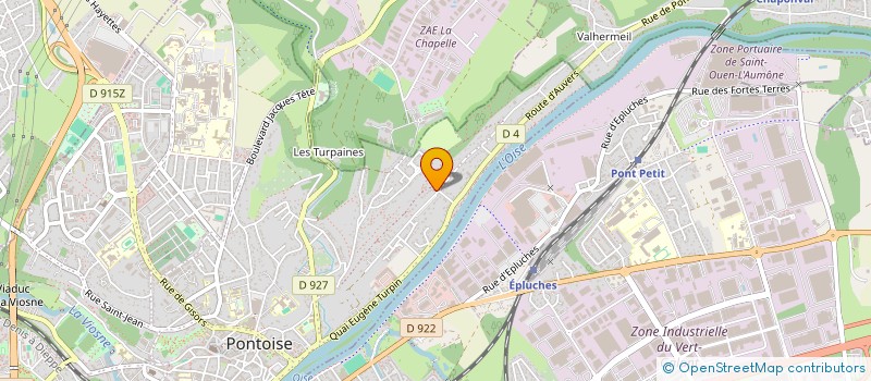 localisation de l'entreprise SCI CUPERTINO  PONTOISE