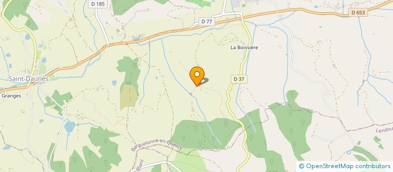 localisation de l'entreprise SCI CUQUEL  BARGUELONNE-EN-QUERCY