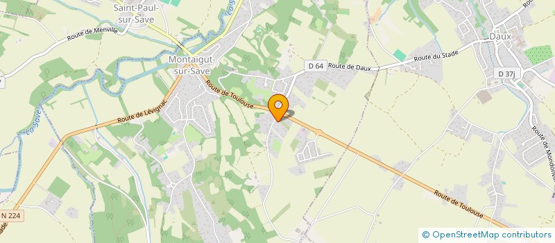 localisation de l'entreprise SCI CURACAO  MONTAIGUT-SUR-SAVE