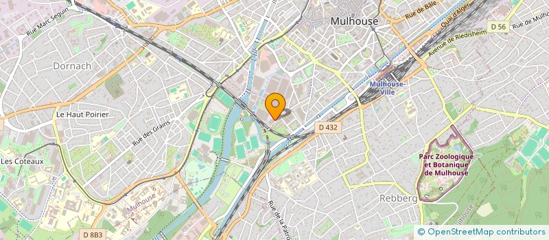 localisation de l'entreprise SCI CURIALE  MULHOUSE