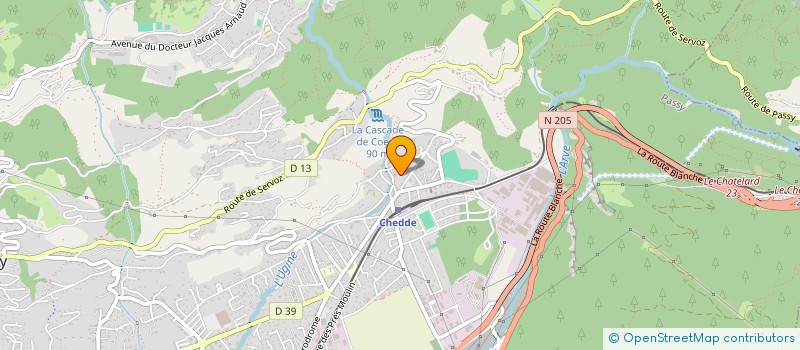 localisation de l'entreprise SCI CURRALLA  PASSY