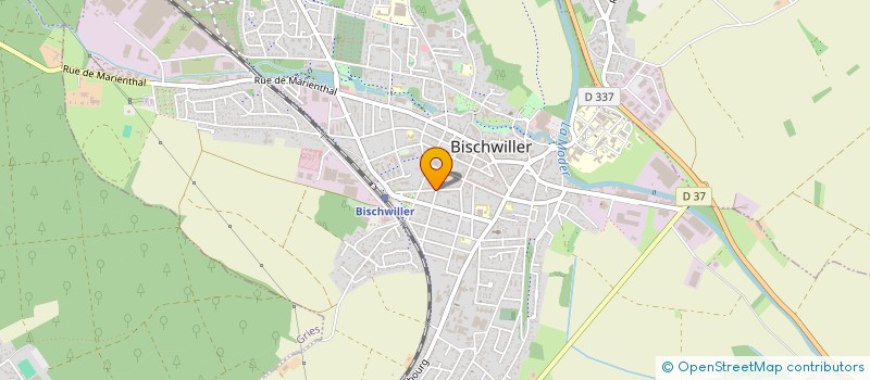 localisation de l'entreprise SCI CUS - WEISS  BISCHWILLER