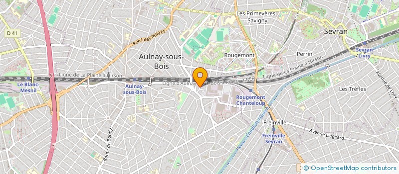 localisation de l'entreprise SCI CUSCO à AULNAY-SOUS-BOIS