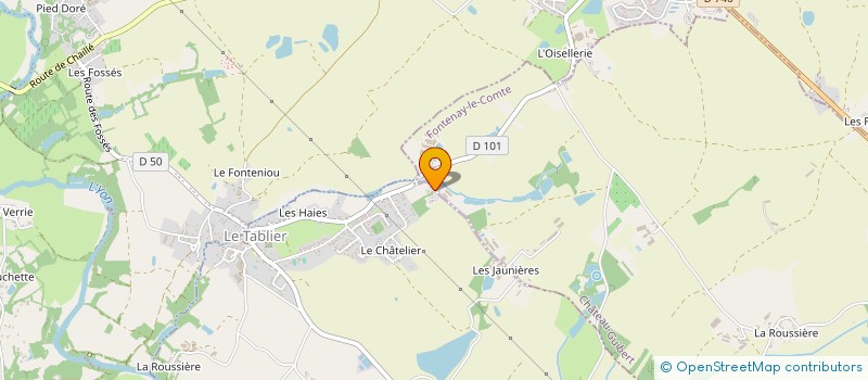 localisation de l'entreprise SCI CUSOKE  LE TABLIER