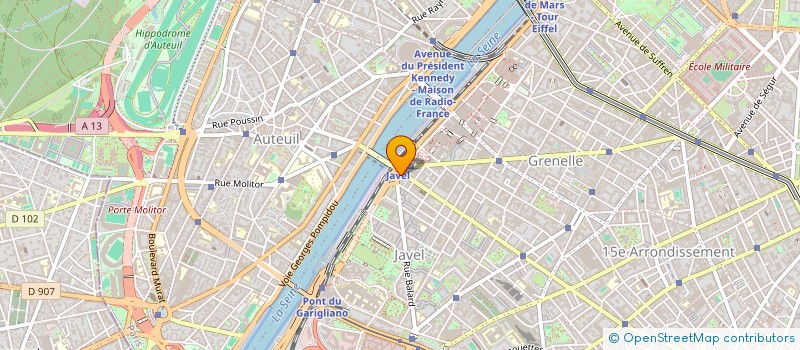 localisation de l'entreprise SCI CUSTINE 46  PARIS