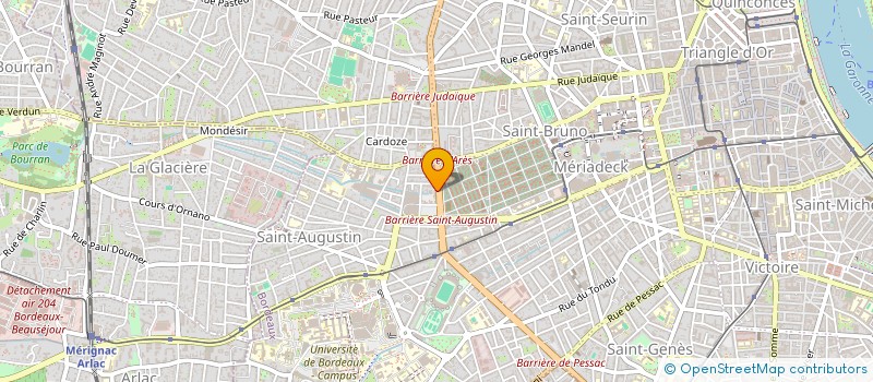 localisation de l'entreprise SCI CUTILLAS CHRISTOPHE  BORDEAUX