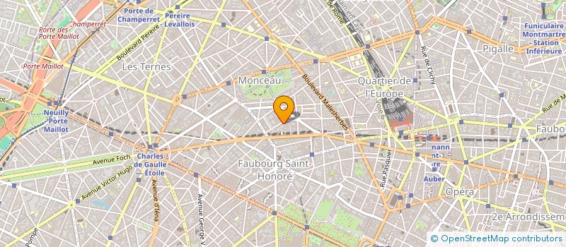 localisation de l'entreprise SCI CUXAC II  PARIS