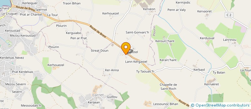 localisation de l'entreprise SCI CUZON JOSSE  PLOURIN