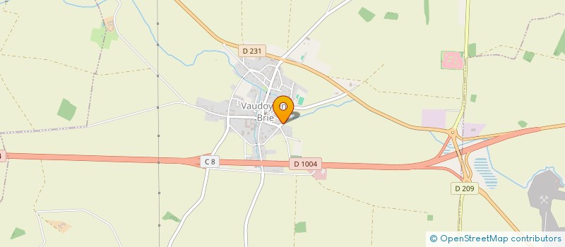 localisation de l'entreprise SCI CV IMMO  VAUDOY-EN-BRIE