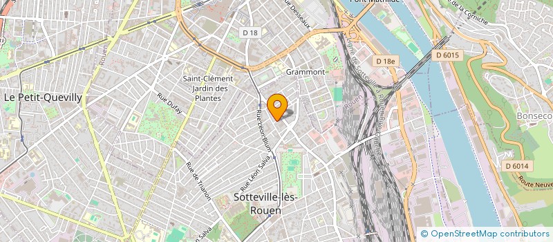 localisation de l'entreprise SCI CV PROPERTY  SOTTEVILLE-LES-ROUEN