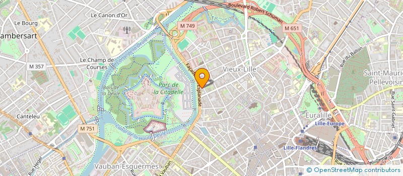 localisation de l'entreprise SCI CV1 à LILLE