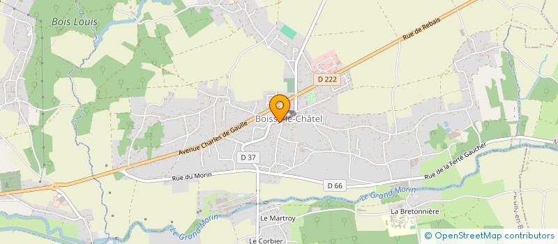 localisation de l'entreprise SCI CVAAST à SAINT-GERMAIN-SOUS-DOUE