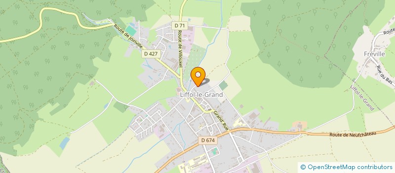localisation de l'entreprise SCI CVAJ PATRIMOINE  LIFFOL-LE-GRAND