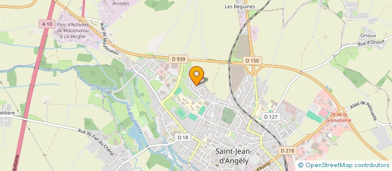 localisation de l'entreprise SCI CVB  SAINT-JEAN-D'ANGELY