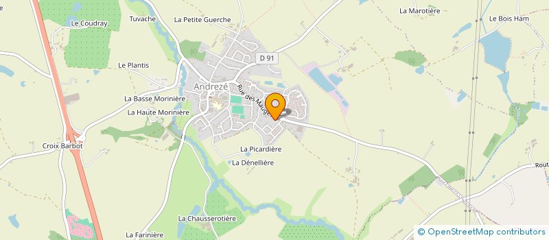 localisation de l'entreprise SCI CVBK2  BEAUPREAU-EN-MAUGES