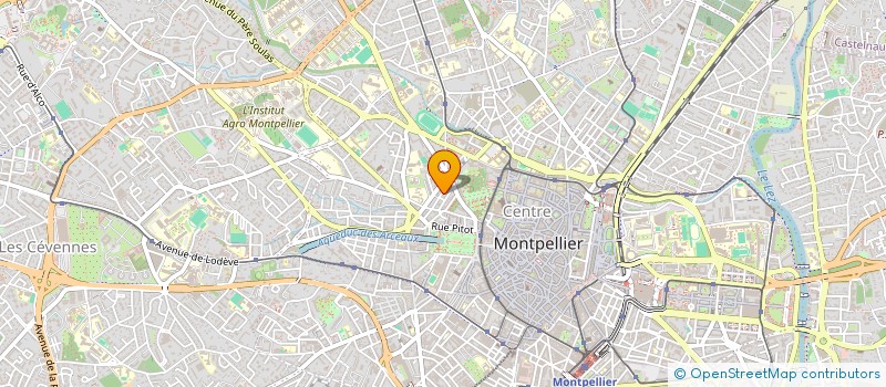 localisation de l'entreprise SCI CVCP à MONTPELLIER