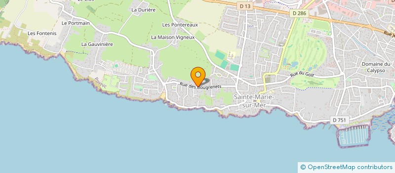 localisation de l'entreprise SCI CVD à ANTIBES