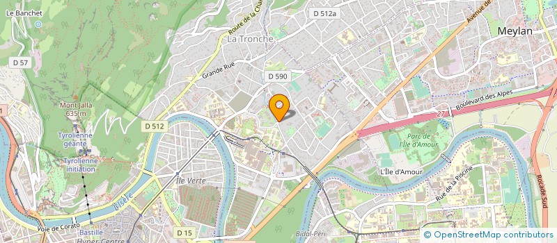 localisation de l'entreprise SCI CVF ARAGO  VILLARD-DE-LANS