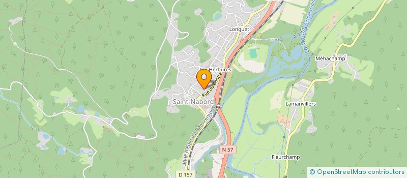 localisation de l'entreprise SCI CVFH  SAINT-NABORD