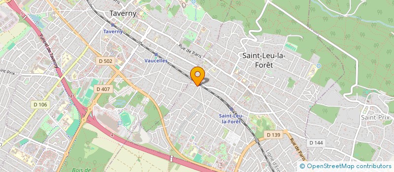 localisation de l'entreprise SCI CVFV IMMOBILIER  SAINT-LEU-LA-FORET