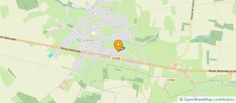 localisation de l'entreprise SCI CVM EMERAUDE EN ABREGE SCI CVM EMERAUDE  FERRIERE-LA-GRANDE