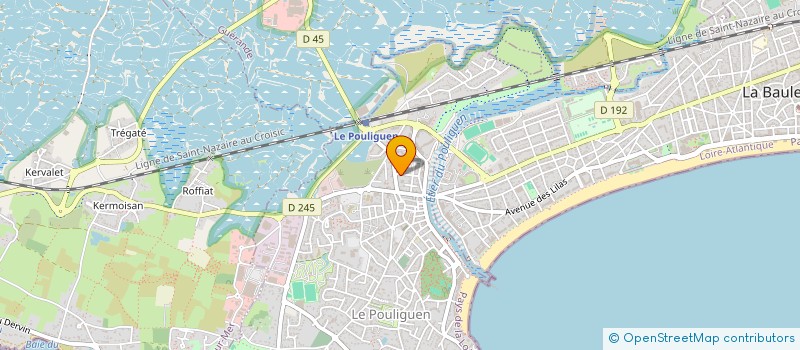 localisation de l'entreprise SCI CVMLJ  LE POULIGUEN