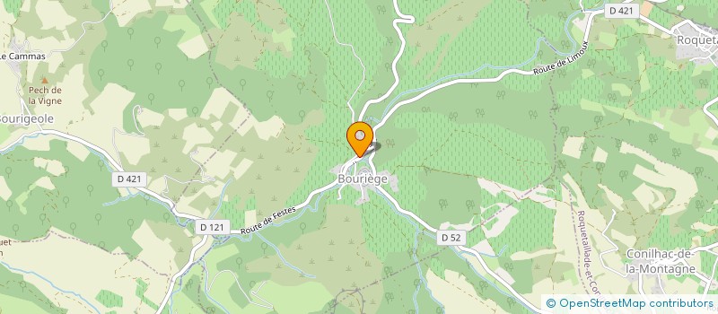 localisation de l'entreprise SCI CVNG  BOURIEGE