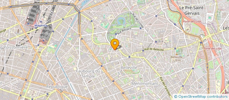 localisation de l'entreprise SCI CVRH  PARIS