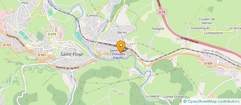 localisation de l'entreprise SCI CVZ à SAINT-FLOUR