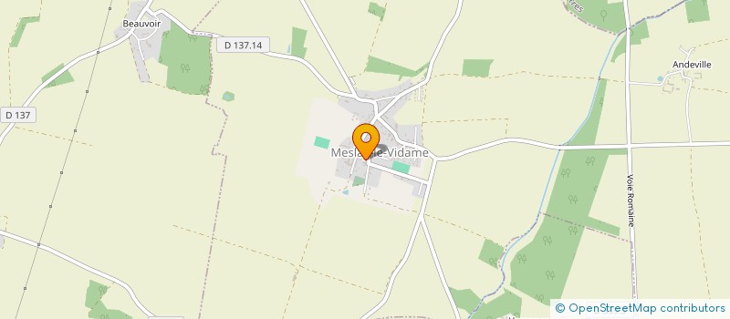 localisation de l'entreprise SCI CW RIANT à MESLAY-LE-VIDAME