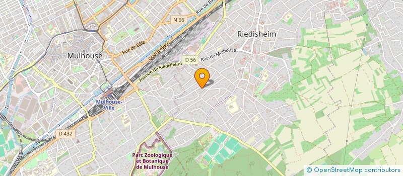 localisation de l'entreprise SCI CWAGNER  RIEDISHEIM