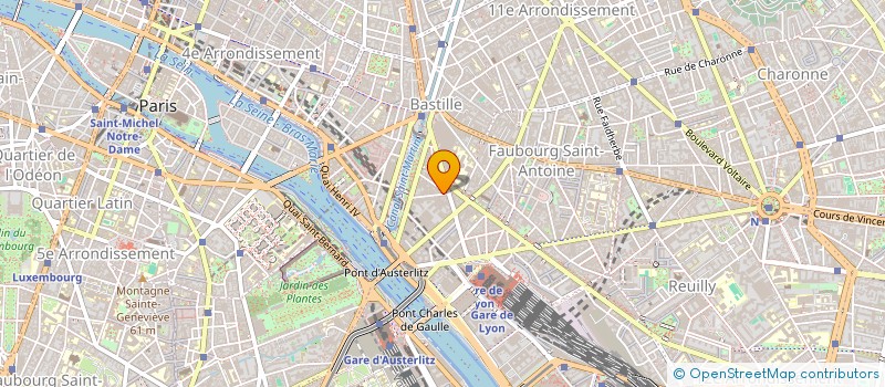 localisation de l'entreprise SCI CWF  PARIS