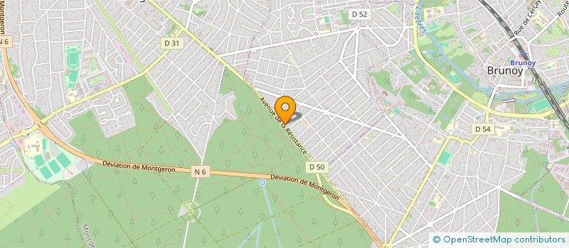 localisation de l'entreprise SCI CWHM  YERRES