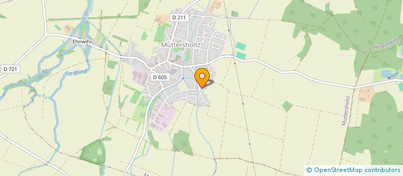 localisation de l'entreprise SCI CWYFF  BINDERNHEIM