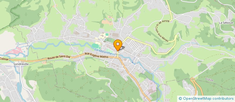 localisation de l'entreprise SCI CYAMM  FRAIZE