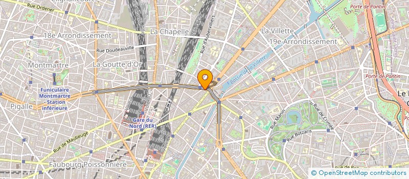 localisation de l'entreprise SCI CYANT  PARIS