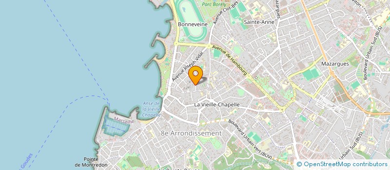 localisation de l'entreprise SCI CYBELE à MARSEILLE